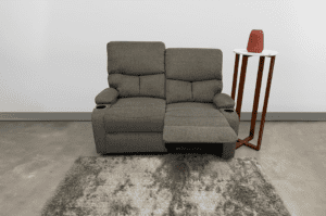 Chaplin Loveseat Reclinable Doble Gris Slate