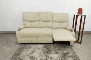 Chaplin Sofá Reclinable Triple Beige Champagne