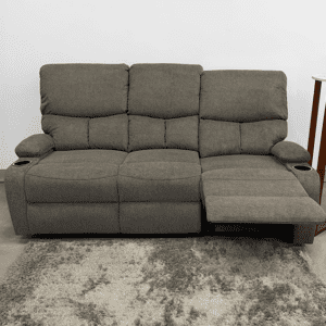Chaplin Sofá Reclinable Triple Gris Slate